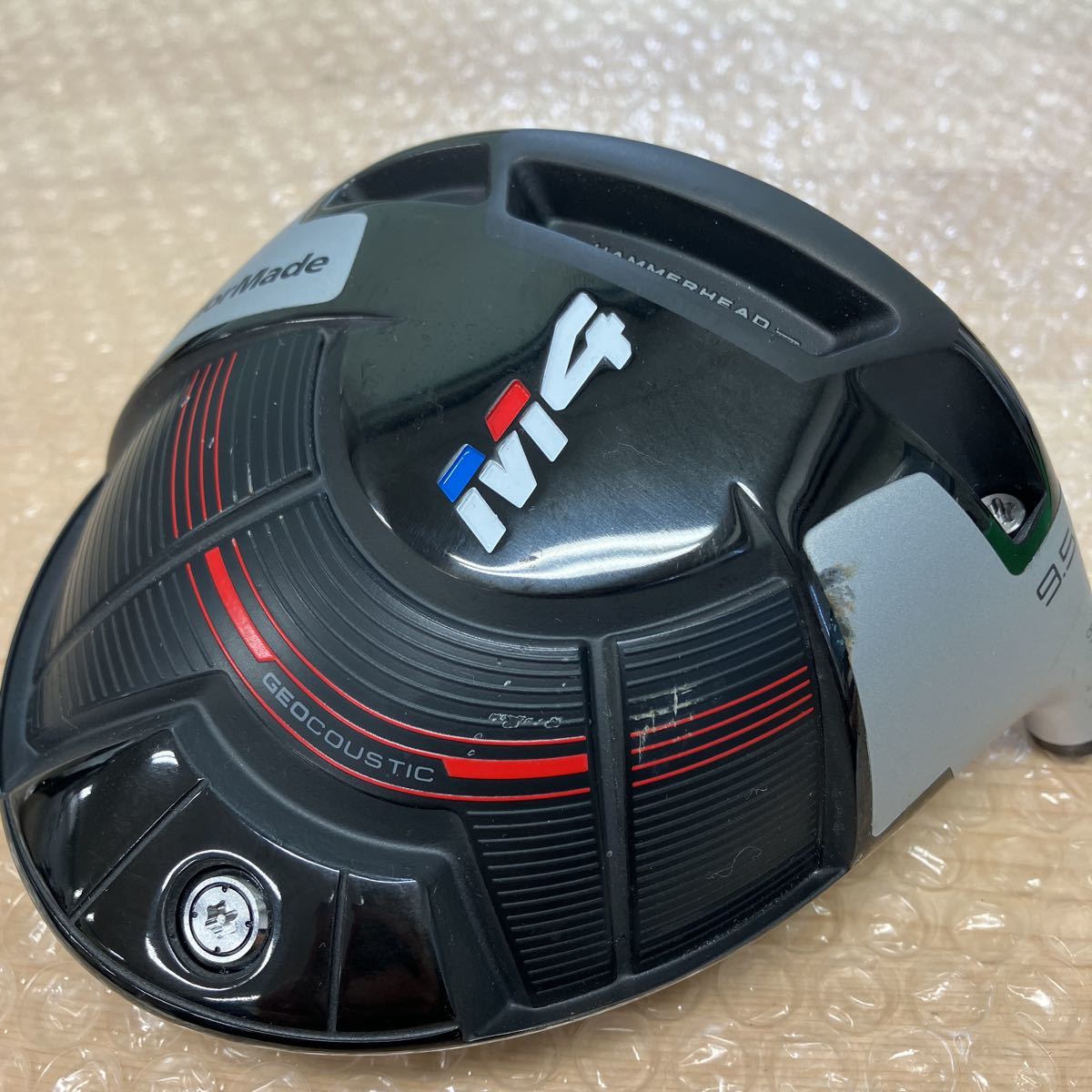 中古】テーラーメイド M4 9.5° TaylorMade ドライバー ヘッドのみ GF-14
