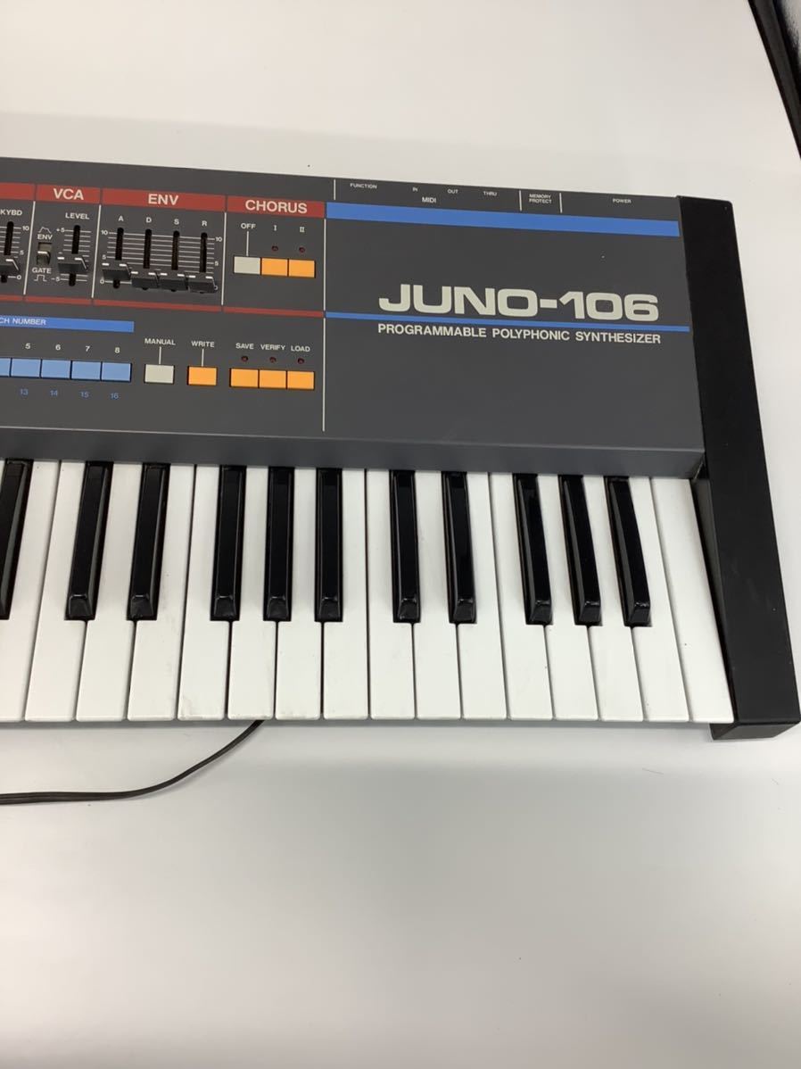 U1-1 Roland ローランド アナログシンセサイザー JUNO 106 通電確認