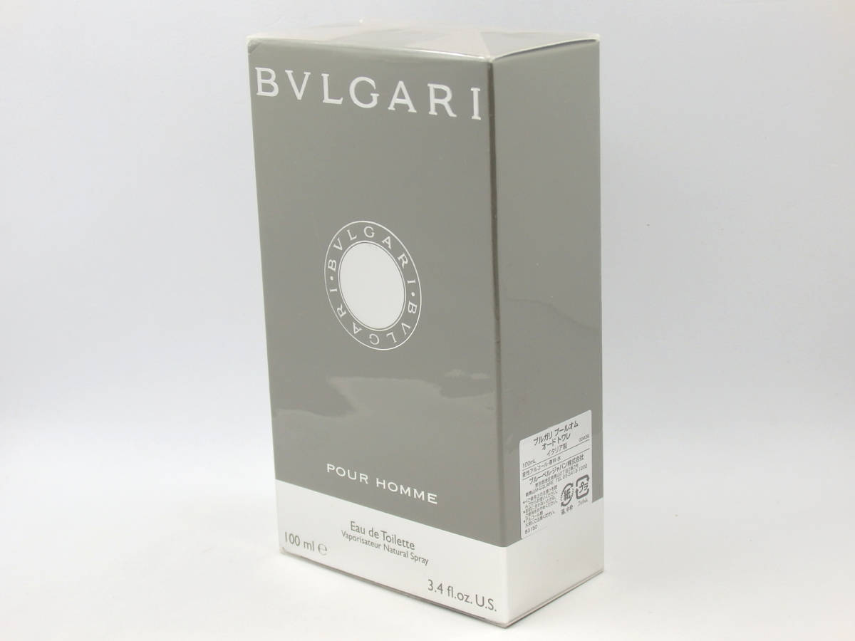 G42939【香水】BVLGARI POUR HOMME ブルガリ プールオム EDT 100ml
