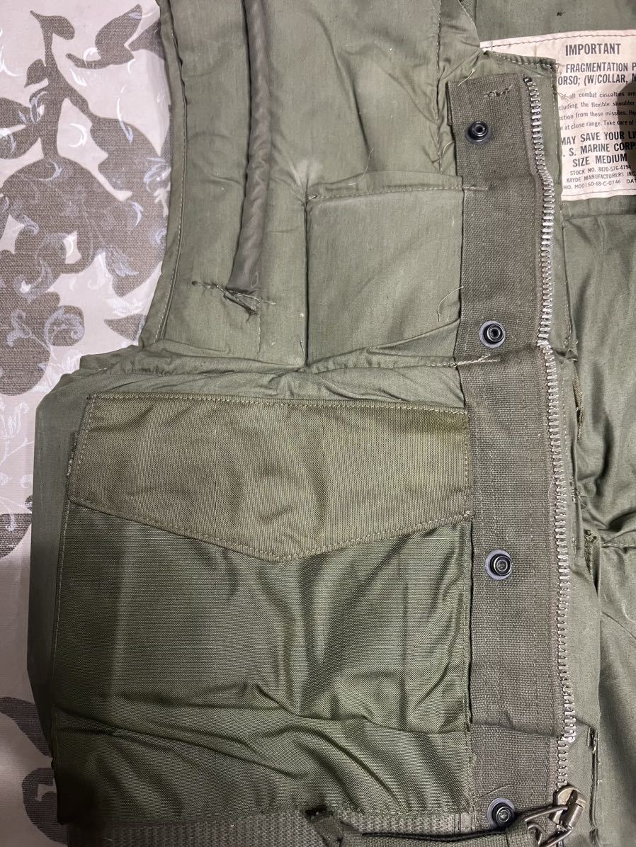 実物デッドストック品】ナム戦 アメリカ海兵隊 USMC M1955 ボディ 