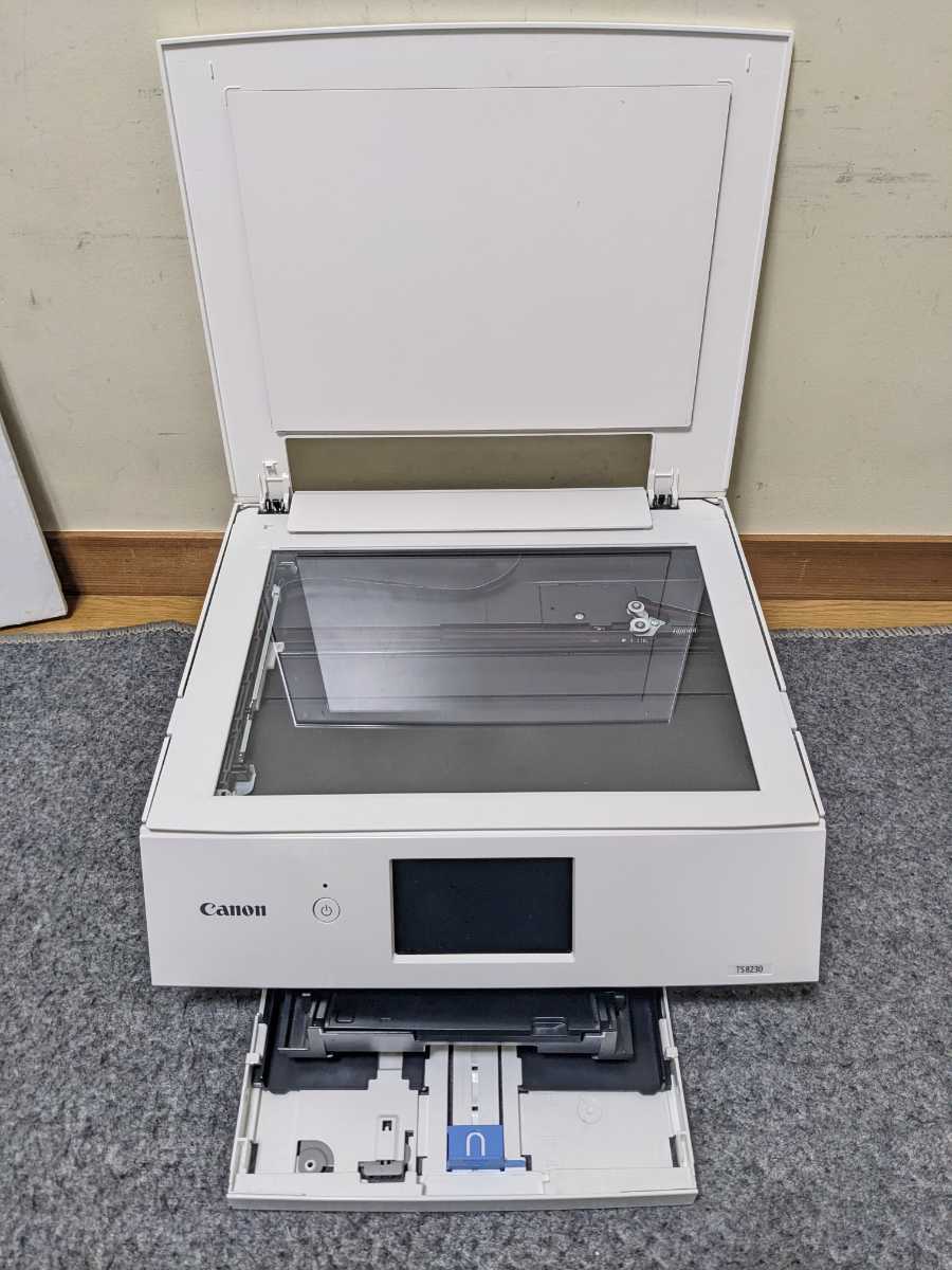 Canon PIXUS 複合機 TS8230 ① 総印刷枚数 853枚 Canon TS8230 PIXUS 231枚