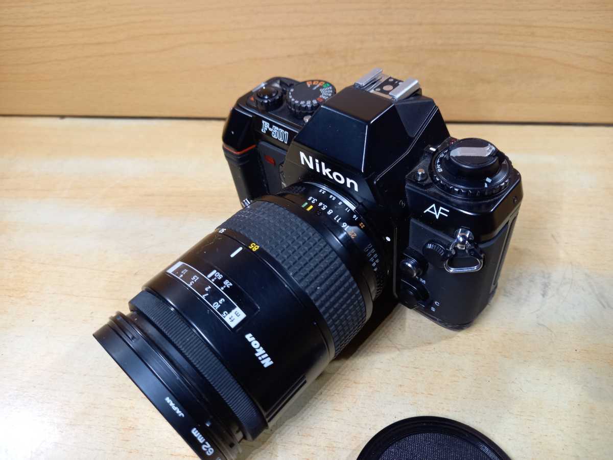 o】Nikon ニコン F-501 AF カメラ ズームレンズ付き 28～85mm Nikon F