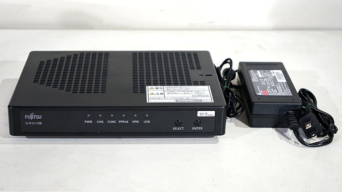 Si-R G110B 富士通 プレ IPアクセスルータ FUJITSU - ☆中古FUJITSU 