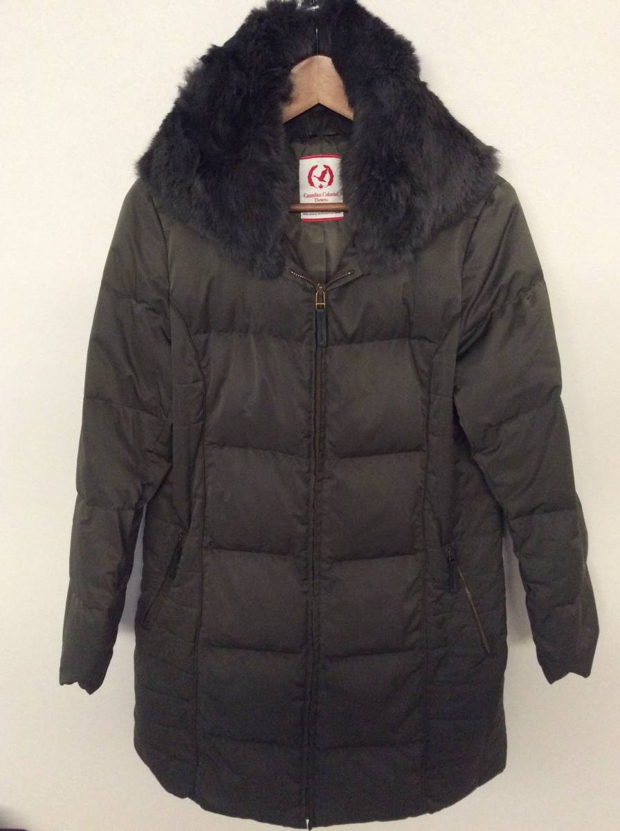 極美品 ensuite ダウンコート Canadian Colonial Down サイズ4表記L 