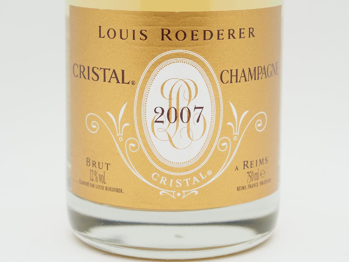 LOUIS ROEDERER（ルイロデレール）クリスタル 2007 12％ 750ml