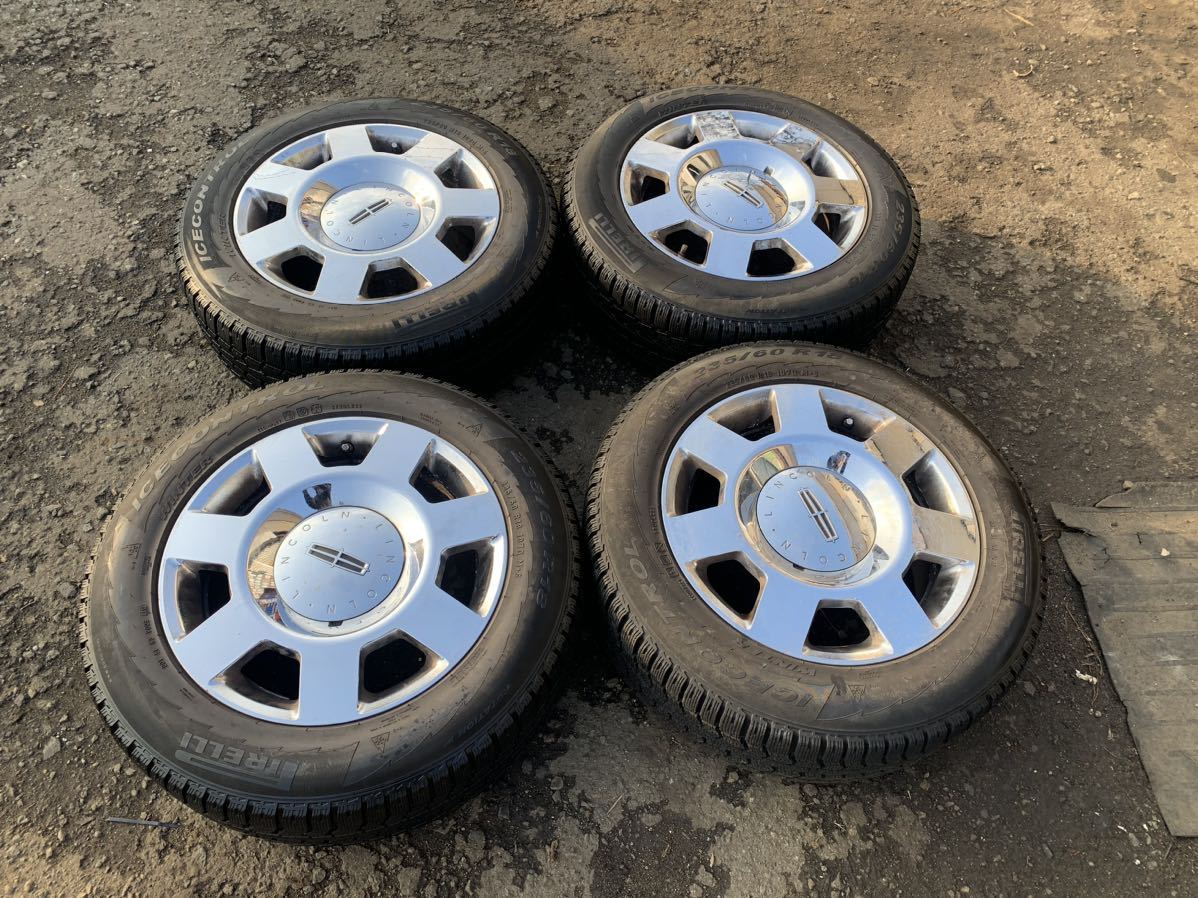 車 ナビゲーター06 純正18インチタイヤホイール 4本セット