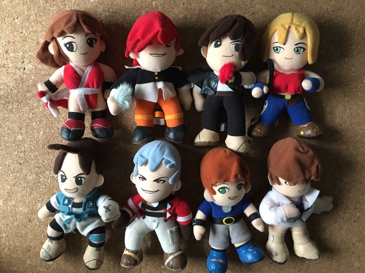 KOF ザ・キングオブファイターズ プライズぬいぐるみ 草薙京 八神庵 