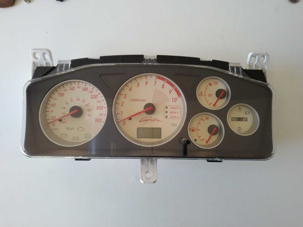 【ジャンク】ラリーアート スポーツコンビネーションメーター CT9A ランサーエボリューション7，8，9
