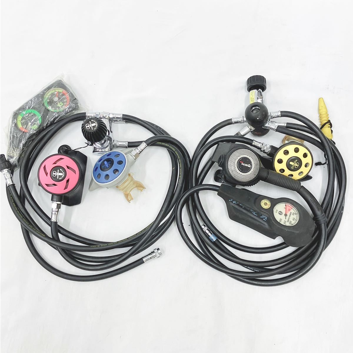 ダイビング用品/AQUALUNG レギュレータセット SEA-FRONTIER R250 