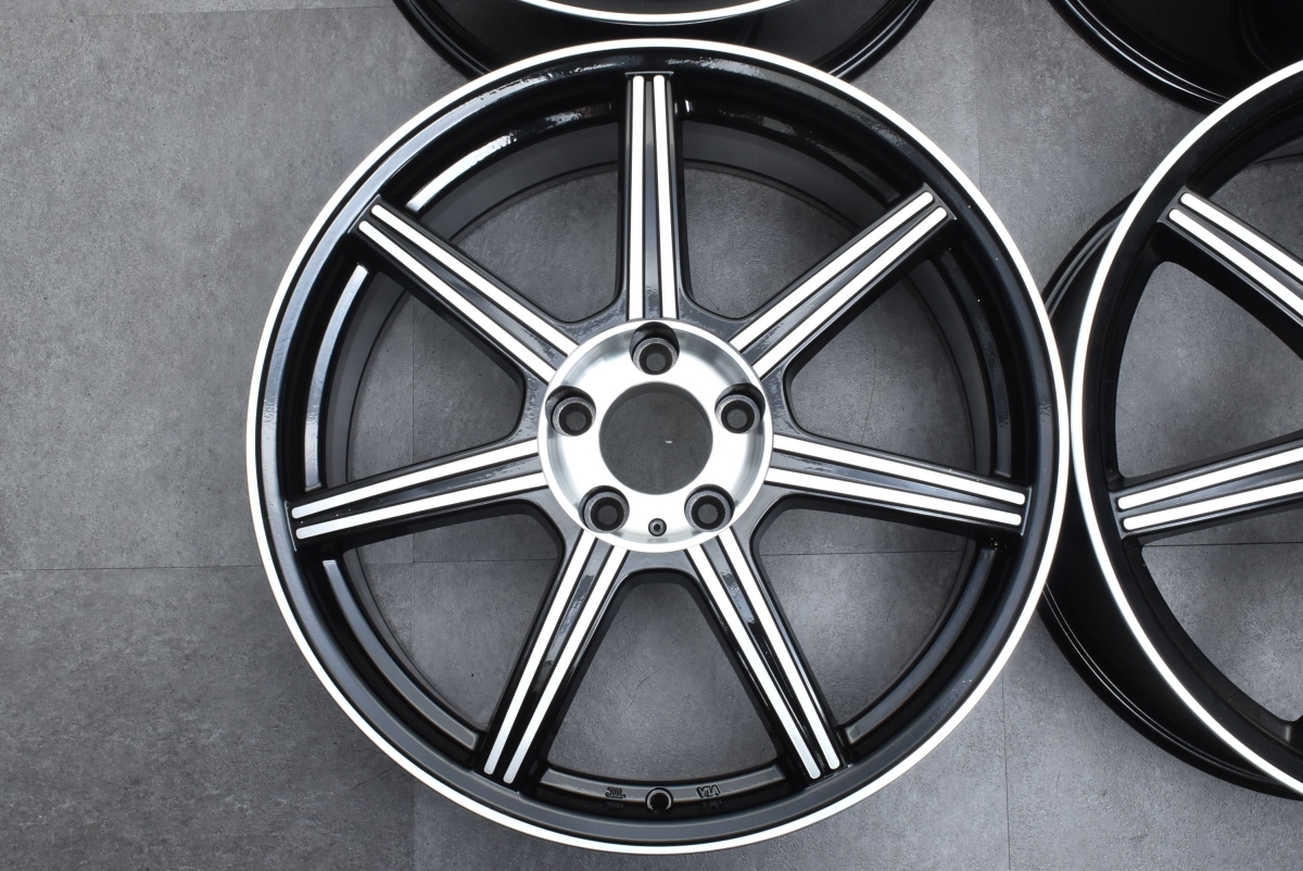 程度良好品】ホットスタッフ PASSAGE Dino 19in 8J +42 9J +45 PCD114 