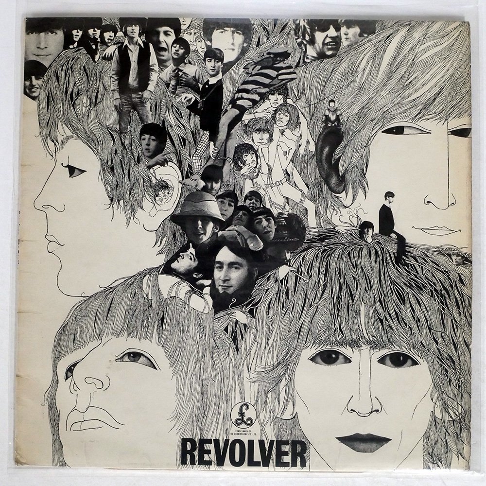 The Beatles Revolver – PCS 0 - , Vinyl LP Album UK 7009, BEATLES