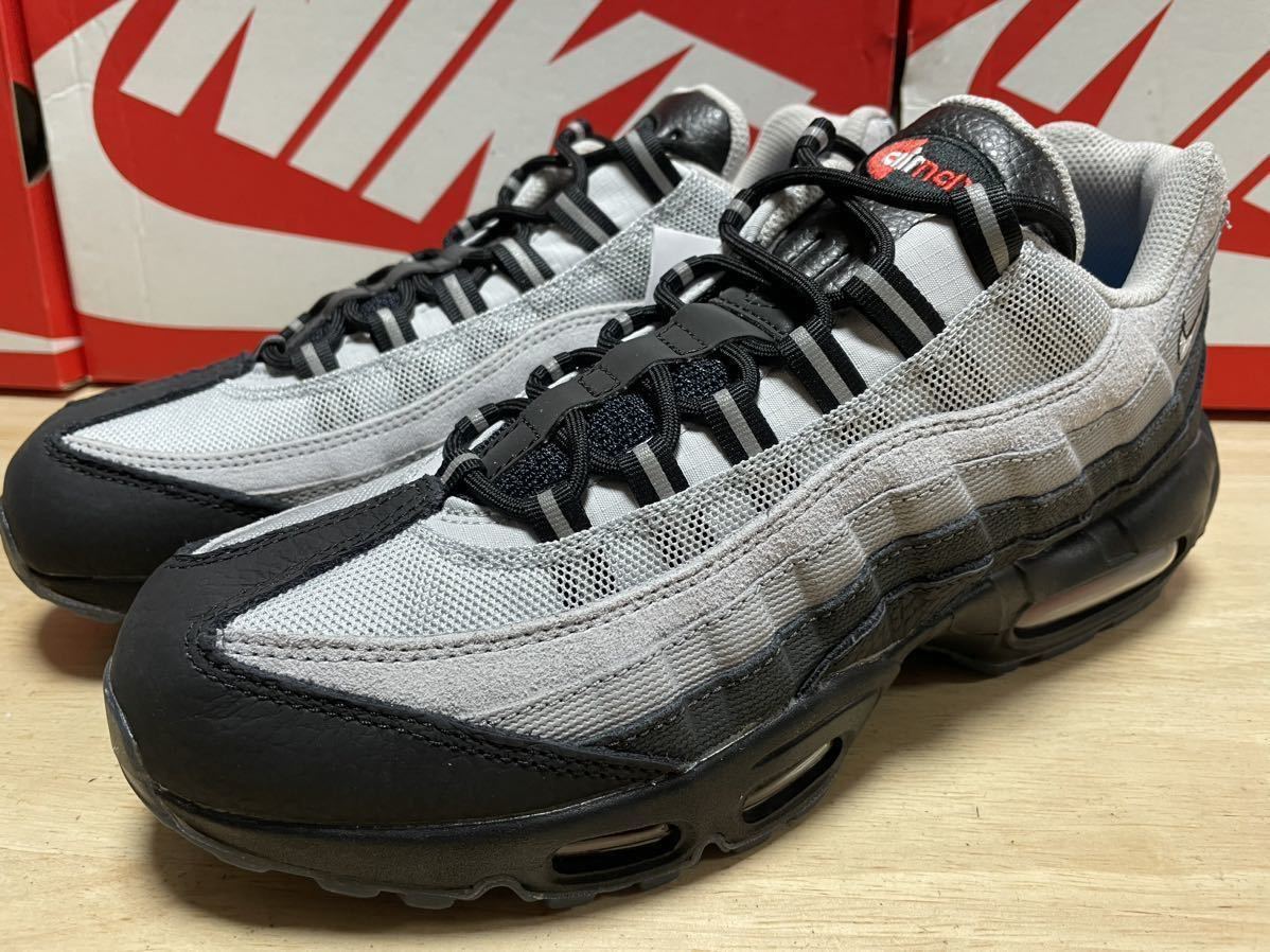NIKE ナイキ エア マックス 95 プレミアム 24.5㎝ 新品 ブラック/ピュアプラチナム/ライトスモークグレー/ホワイト SNK775 