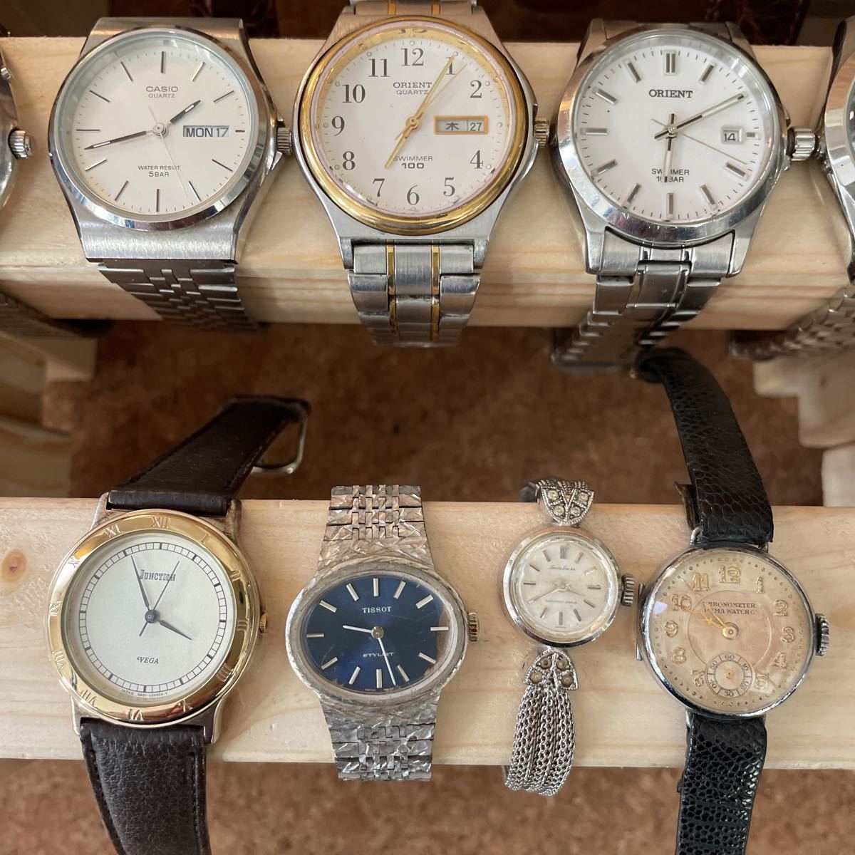 ☆時計ジャンク☆ 15本まとめ売り SEIKO CITIZEN CASIO ORIENT