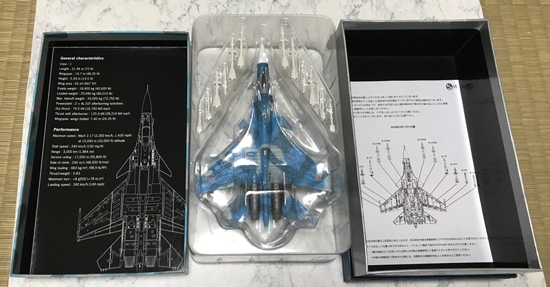 S14 エスワンフォー 1/144 スホーイSu-33 ロシア海軍 / Su-27B