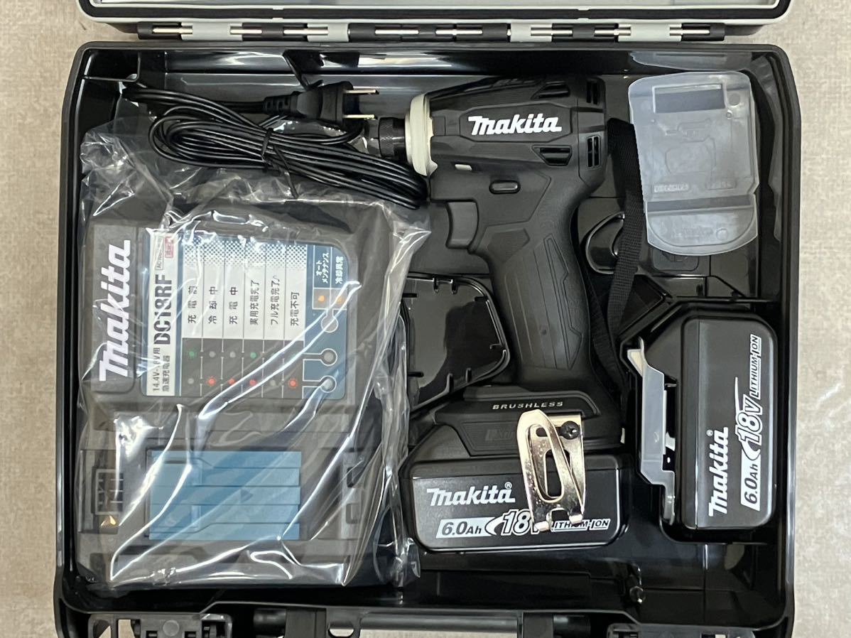 ★新品 未使用★Makita マキタ 充電式 インパクトドライバ TD172DRGX B ブラック 18V 6.0Ah