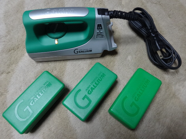 ガリウム ワクシングアイロン ワクシングブラシ3種類セット GALLIUM