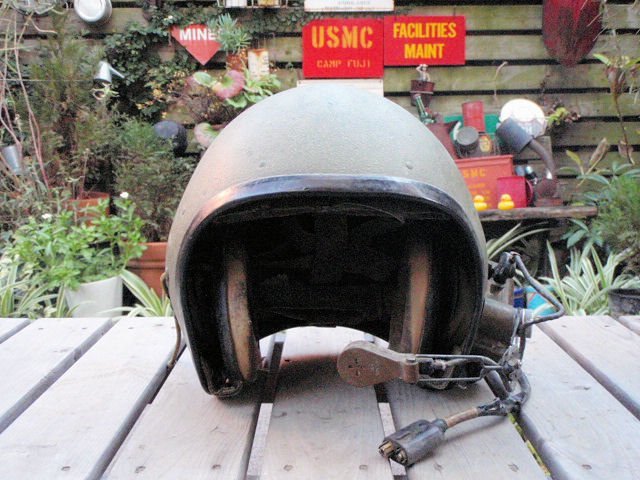 F8250☆米軍1960年代CVCヘルメット/ベトナム戦争ナム戦タンカー 