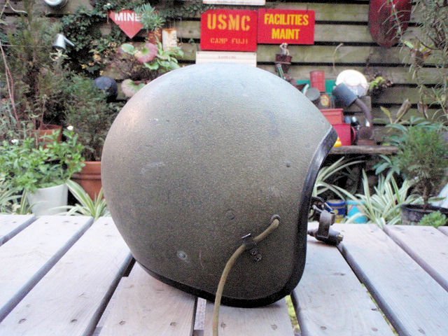 F8250☆米軍1960年代CVCヘルメット/ベトナム戦争ナム戦タンカー 