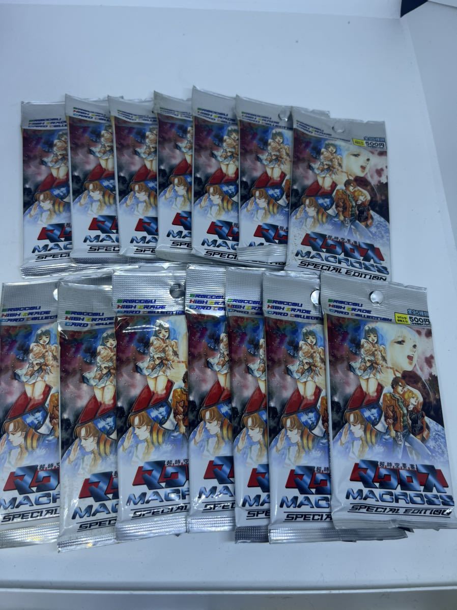 超時空要塞マクロス スペシャル エディション ブロッコリー トレーディングカード コレクション 14パック 新品未開封