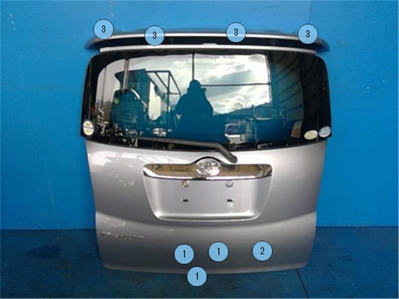 トヨタ 純正 ラクティス 《 NCP100 》 バックドア 67005-52850 P60405-22011780