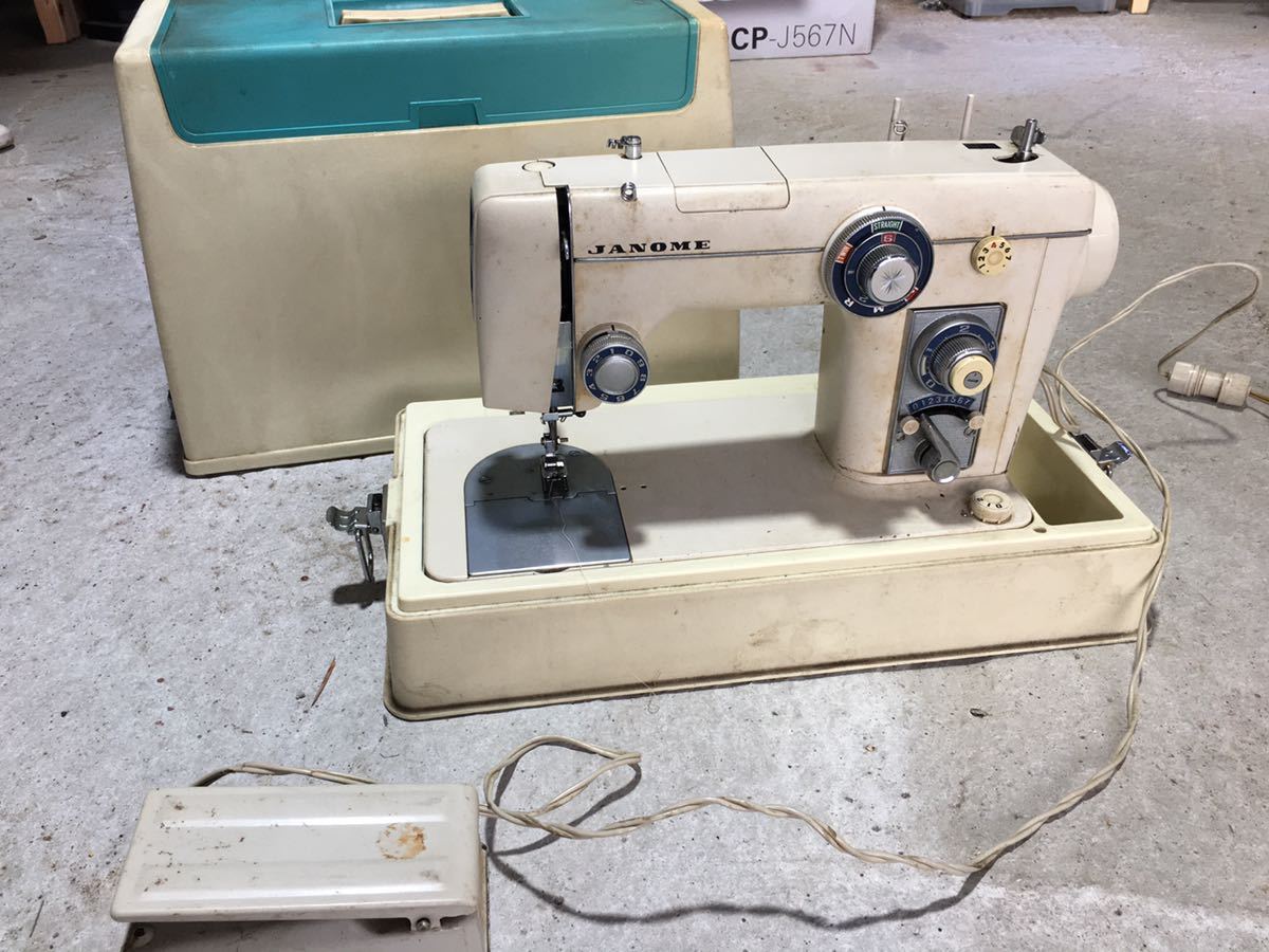 JANOME 0 ジャノメ ミシン MODEL - レトロ ジャノメミシン Yahoo 