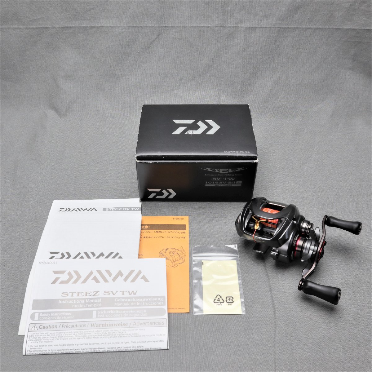 【その他】DAIWA（ダイワ）　STEEZ スティーズ SV TW 1016SV-SH L　ベイトリール　中古品