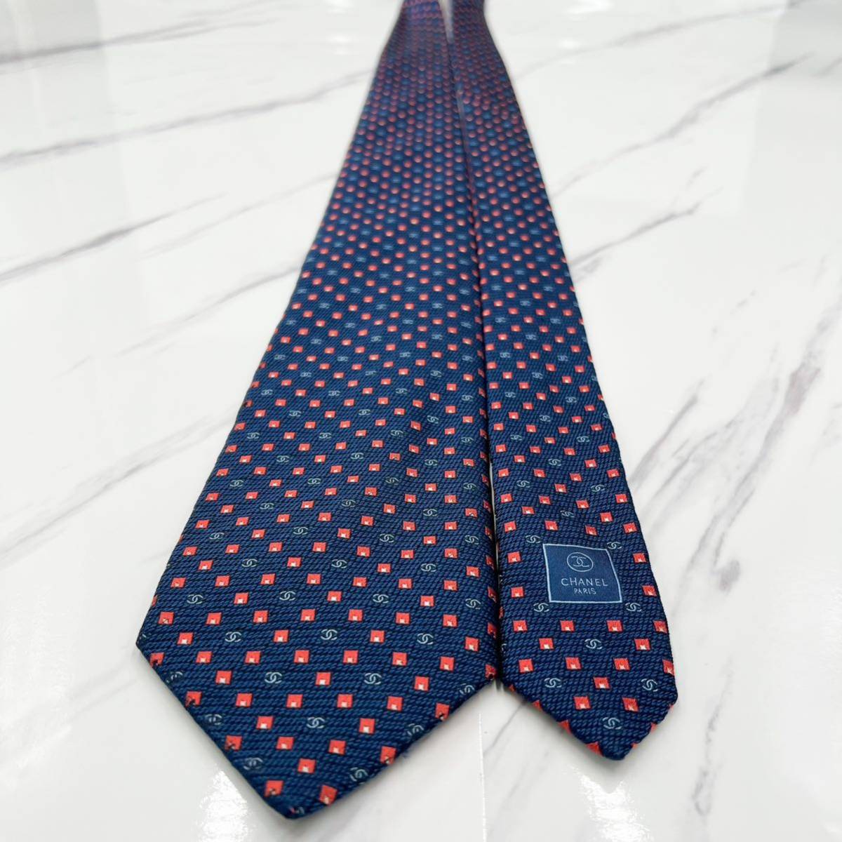 ✨極美品✨CHANEL 美品 ネクタイ 現行 CHANEL シャネル シルク