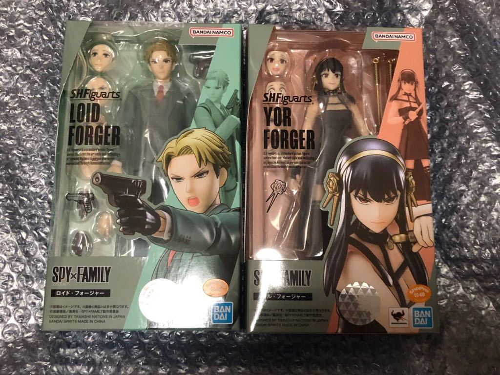 S.H.Figuarts ロイド ヨル・フォージャー セットSPY×FAMILY フィギュ