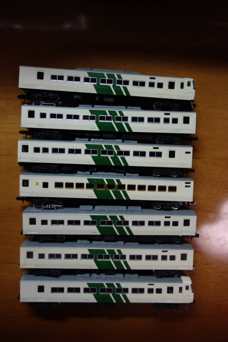 ジャンク No.15 KATO 185系 7両 踊り子 動力車 あり 国鉄 JR 113系 183