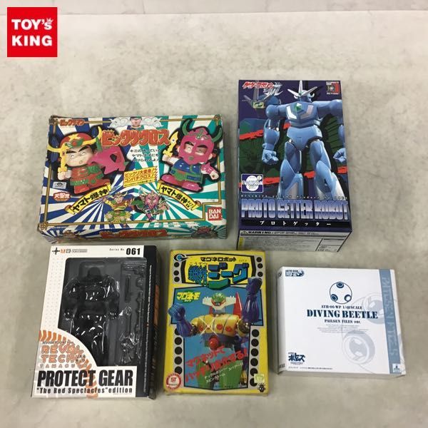 【正規品，定番人気】 1円〜 含 リボルテックヤマグチ プロテクト ギア 紅い眼鏡版 ダイナマイトアクション プロトゲッター 等(おもちゃ、ゲーム)｜売買されたオークション情報、yahooの商品情報をアーカイブ公開 その他