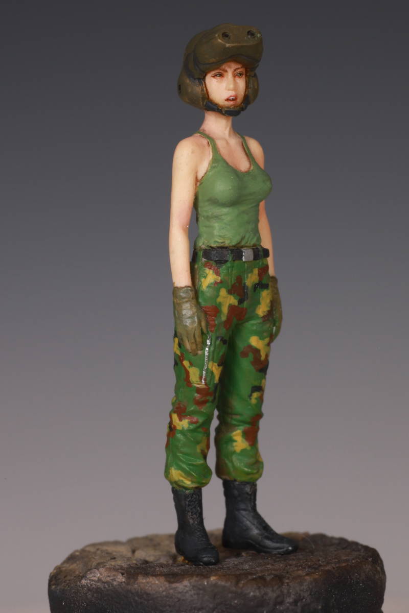 1/35 ミリタリー 女性 フィギュアセット 5体 1 35 女性 フィギュア ブリックワークス 傭兵軍女性パイロット 1 35
