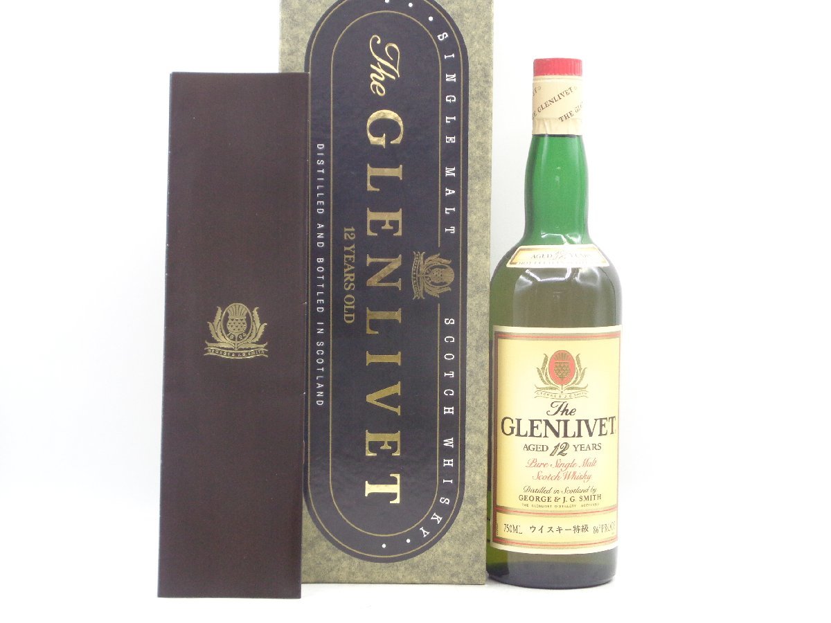 The GLENLIVET グレンリベット 12年 レッドキャップ ハイランド モルト