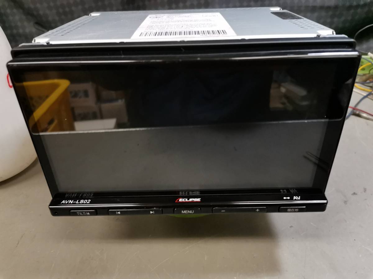 B588 イクリプス メモリーナビ AVN-LS02 本体のみ 未確認(メモリーナビ 