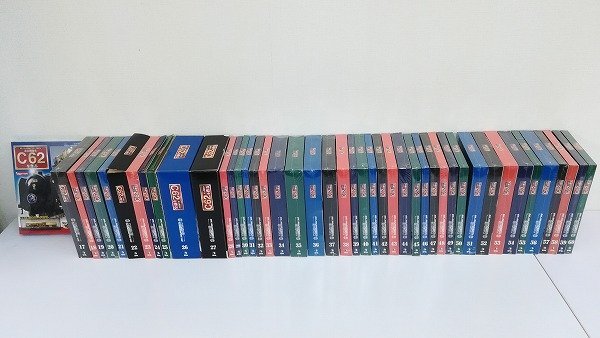 mG018d [まとめ] デアゴスティーニ 1/24 週刊 蒸気機関車 C62を作る 16～60号 | 鉄道模型 H