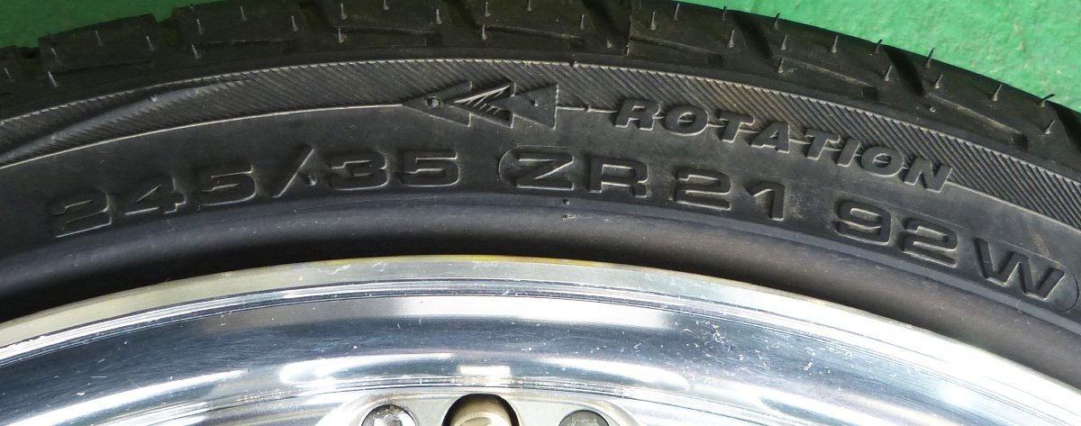 【ATR SPORT 245/35ZR21】夏タイヤ 4本【Carlsson CR1/11RS 社外 21インチ 9J5HPCD120+30】レクサス LS600 LS460　(VTB156) クレジットカード QR決済可能 ATR SPORT 245/35ZR21】夏タイヤ 4本【Carlsson CR1/11RS 社外 21