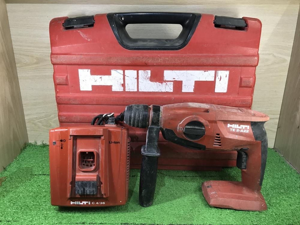 送料無料，お得 011 ジャンク品 HILTI/ヒルティ 充電式ロータリーハンマードリル TE2-A22 動作未確認(本体)｜売買されたオークション情報、yahooの商品情報をアーカイブ公開 - オークファン ハンマドリル
