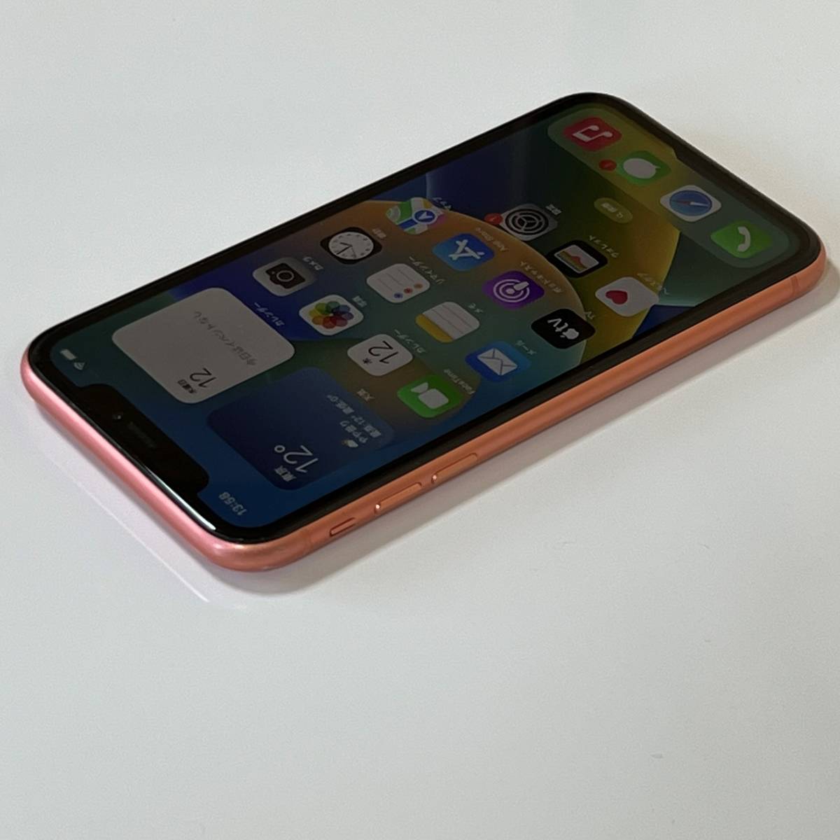 SIMフリー iPhone XR コーラル 128GB MT0T2J/A バッテリー最大容量89