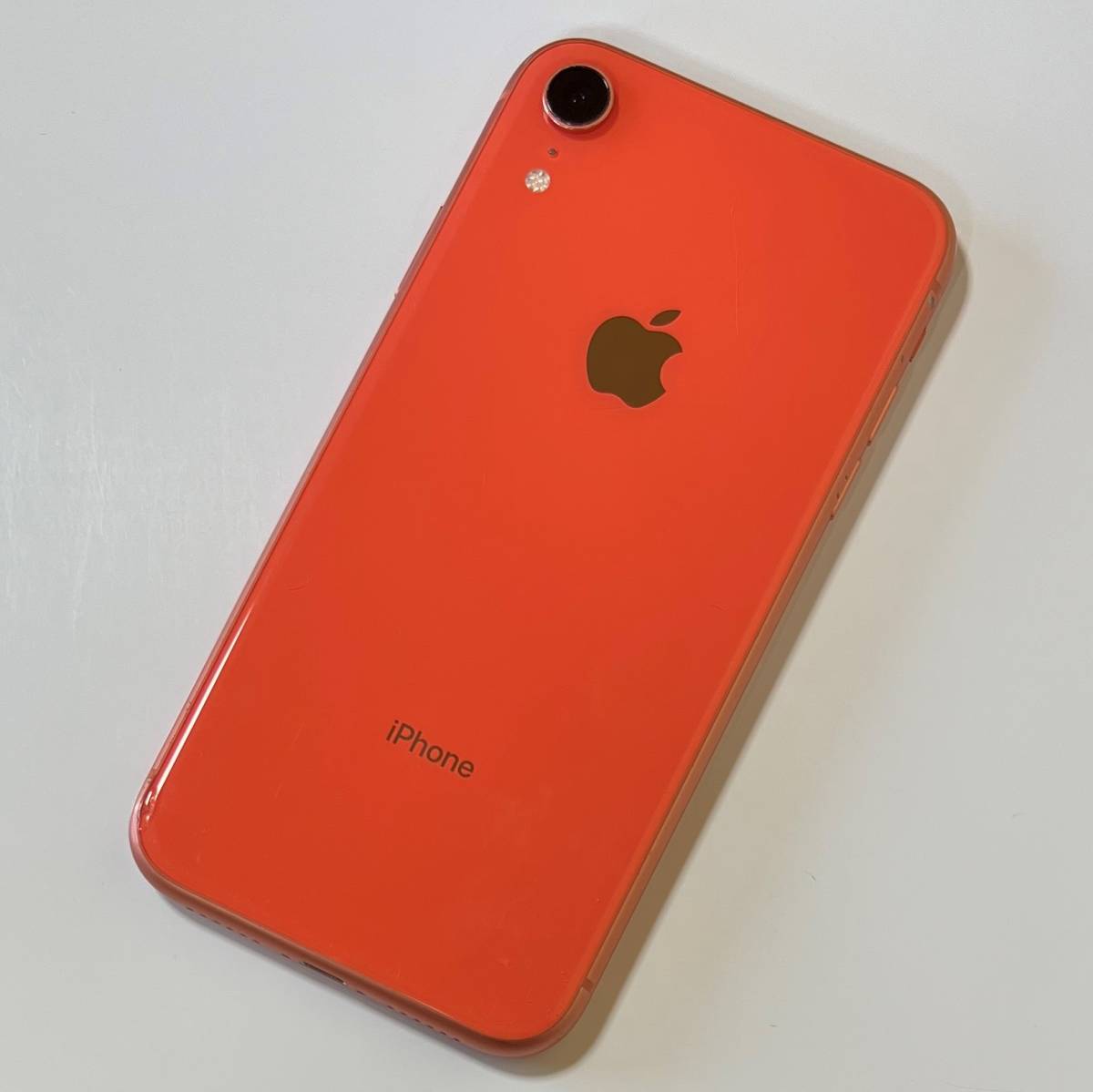 SIMフリー iPhone XR コーラル 128GB MT0T2J/A バッテリー最大容量89