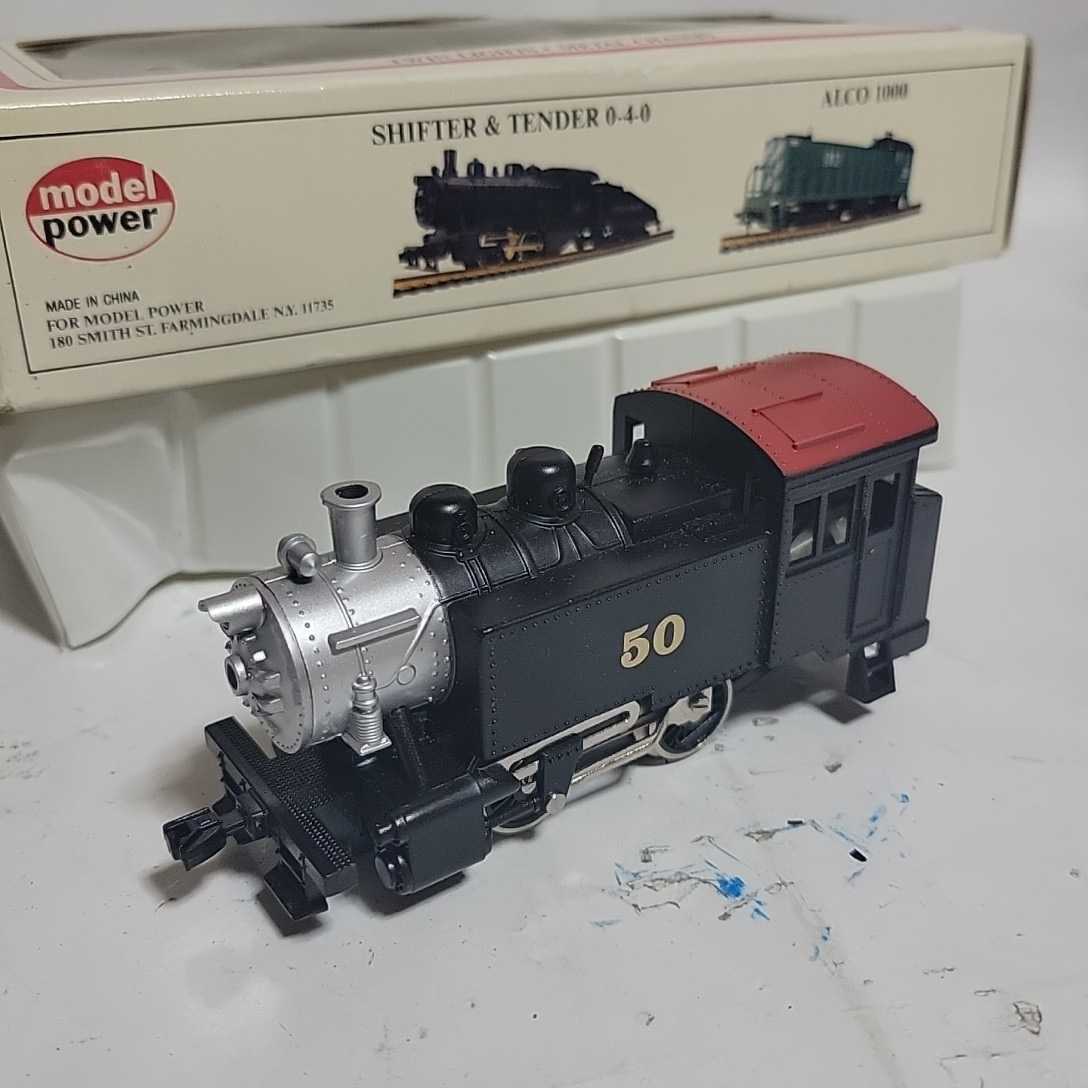 モデルパワー 0-4-0 タンク式蒸気機関車 50 ロードネーム無し - 素敵で 