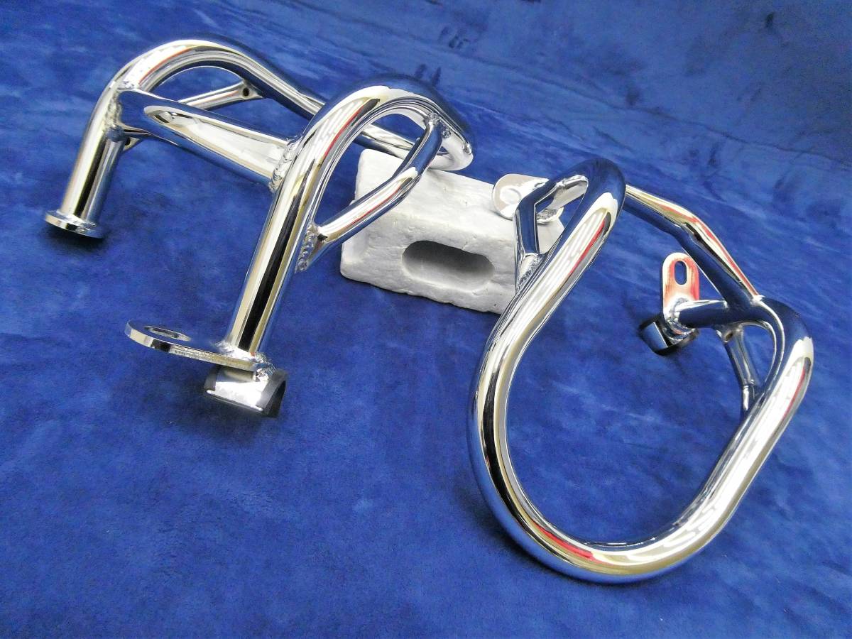 ゼファー1100 カスタム エンジンガード メッキ/ ZEPHYR1100 ZRT10A