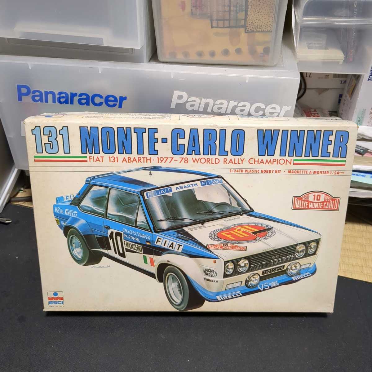 ESCI1/24フィアット131ラリー未組立 