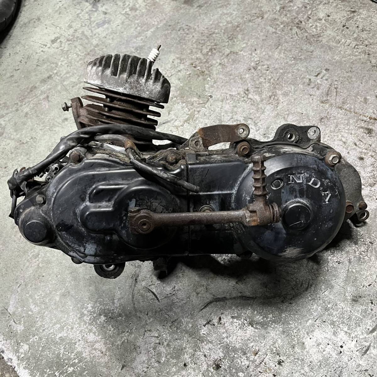 ホンダ　ディオ　AF18　エンジン　キック降ります