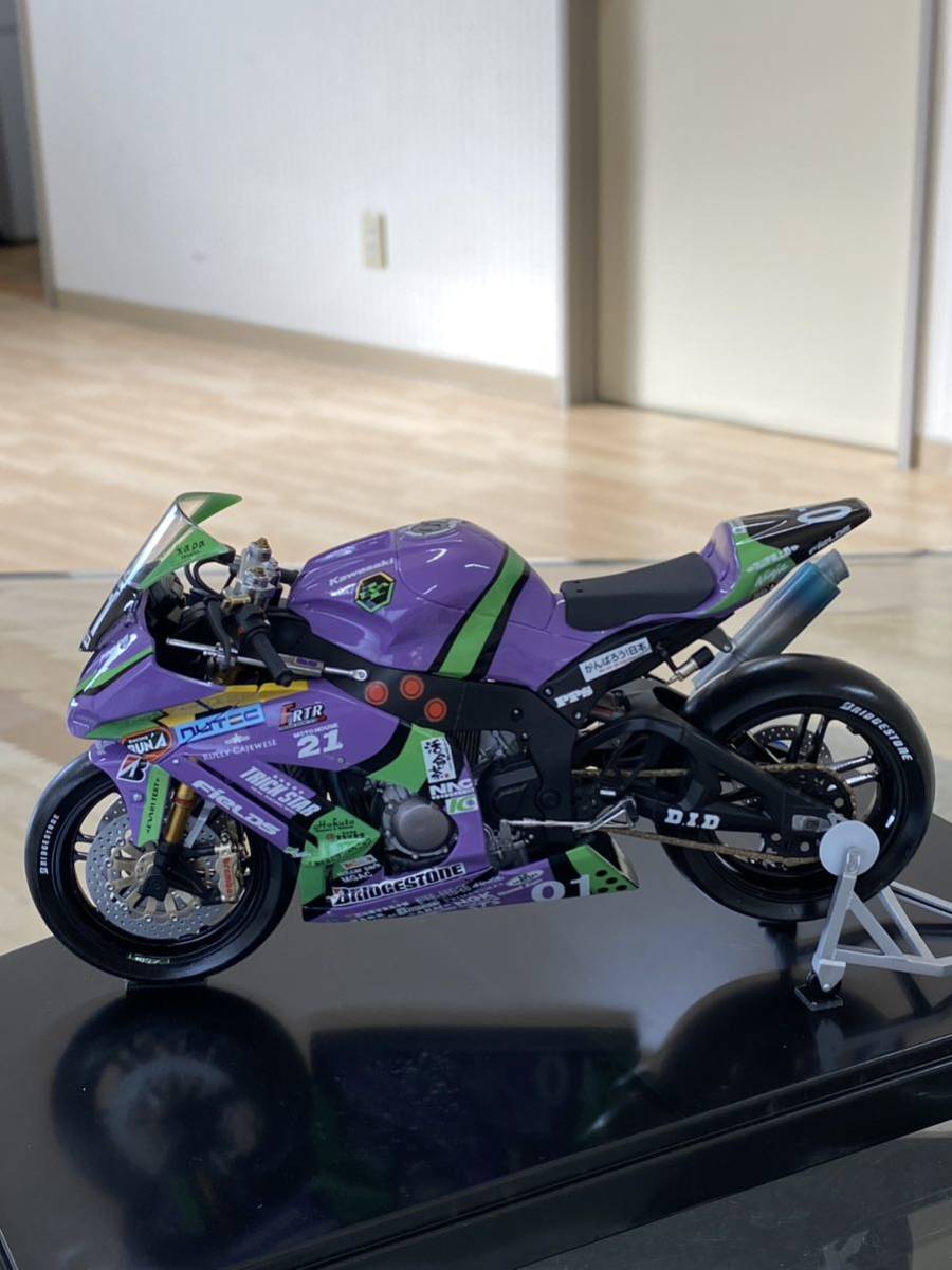 初号機 1⁄12 Kawasaki ZX 0 トリックスターエヴァンゲリオン初号機