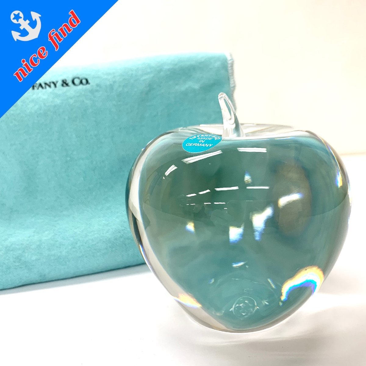 ティファニー りんごのペーパーウェイト TIFFANY 【公式通販】