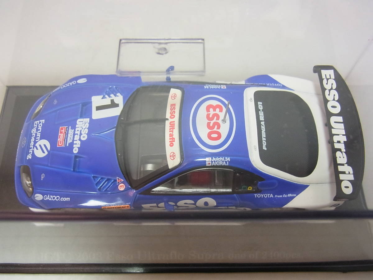 希少 エッソウルトラフロースープラ2003 エブロ ESSO Supra 絶版・未