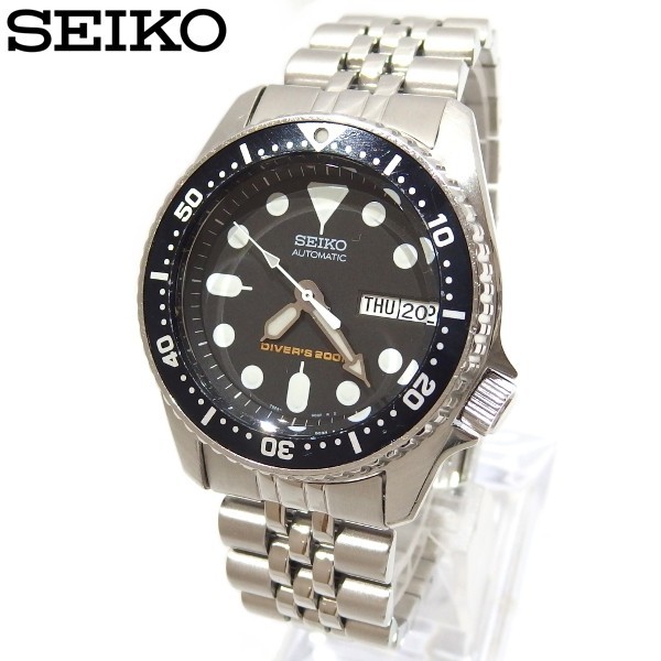 ★SEIKO SCUBA DIVER'S 200ｍ デイデイト SKX013K 7S26-0030 ボーイズ メンズ 自動巻き 腕時計 セイコー スキューバダイバーズ★