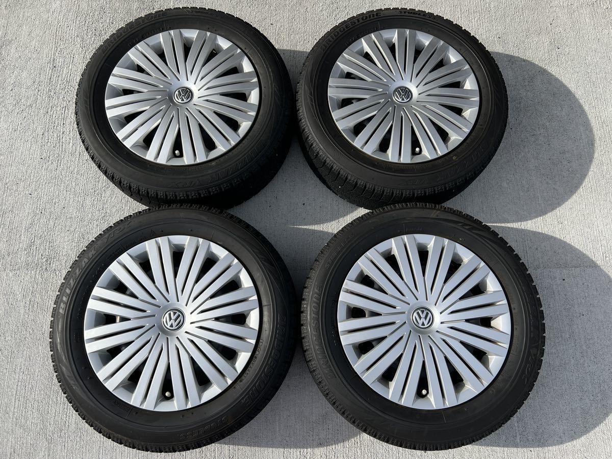 ポロ -vw 2026年最新Yahoo!オークション GTI 溝たっぷりのスタッドレス 