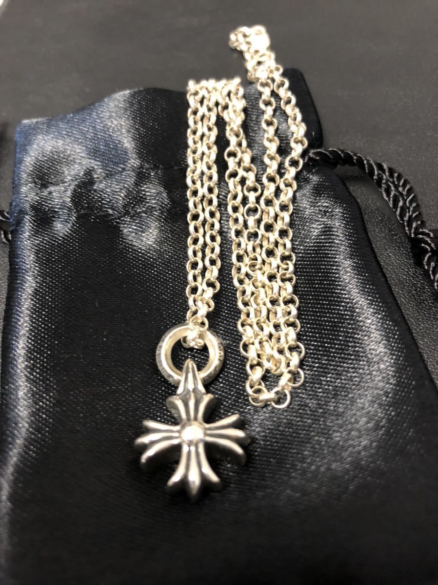 CHROME HEARTS クロムハーツ クロスネックレス TYPE chrome 【公式通販】