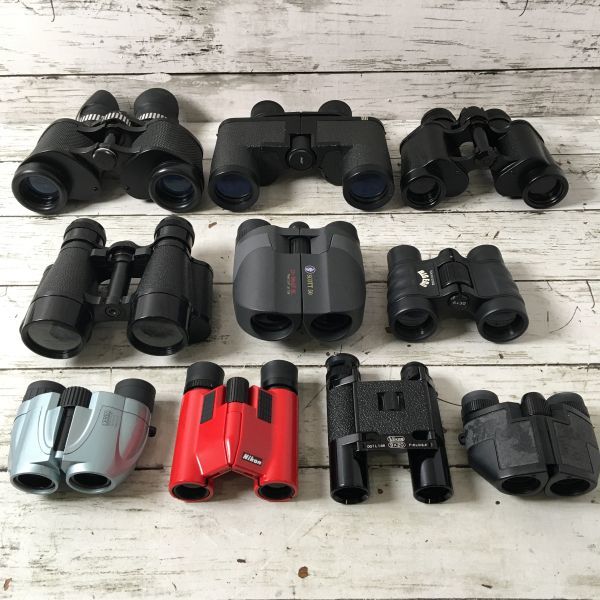 8A 双眼鏡 10点 まとめ セット 【商品説明必読】Vixen Nikon レンズ フィールドスコープ アウトドア 登山 バードウォッチング 1000~