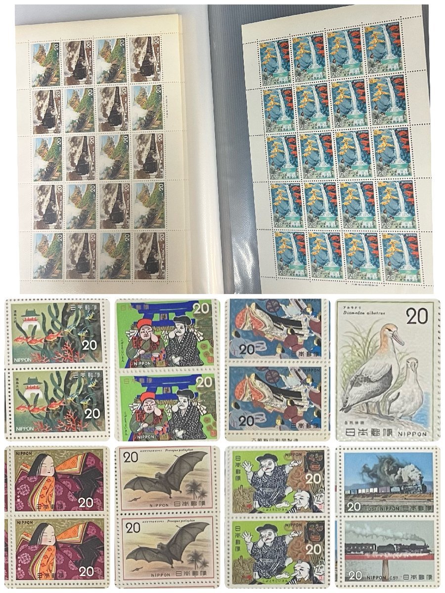 CHIAB275 ◇切手シート①◇未使用◇ファイル入り◇美品◇おおよそ36